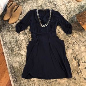 BCBG MAXAZRIA Navy Blue Dress XS